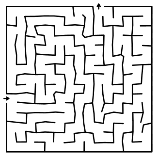 random maze puzzle