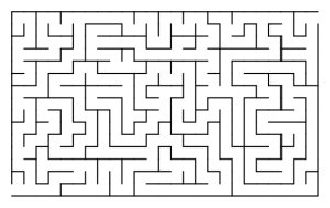 rectangular maze puzzle